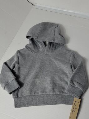 Nicole Miller Kids Gray Hooded Sweatshirt